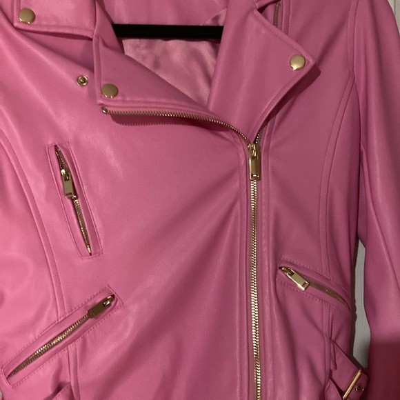 Generation Love Vegan Leather Moto Jacket - Picture 3 of 3